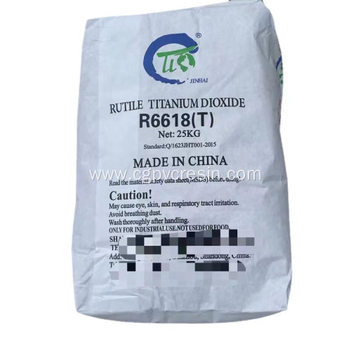 Jinhai Brand Titanium Dioxide Rutile R6628 for Coating